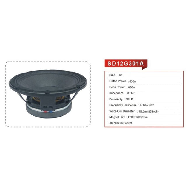 D-Sound 12G301 12 Speakers