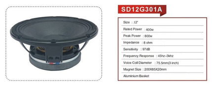 D-Sound 12G301 12 Speakers