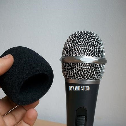 D-Sound F-01 Black Microphone Sponge