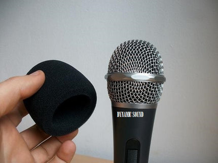 D-Sound F-01 Black Microphone Sponge
