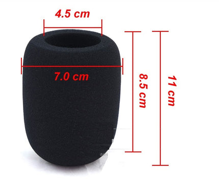 D-Sound F-02 Black Large Microphone Sponge