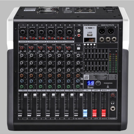 D-Sound M-600P-Pro  6 Kanal Power Mixer