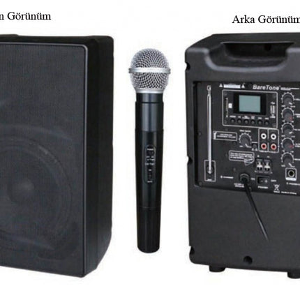 D-Sound Max-06Pa Taşınabilir Şarjlı Hoparlör