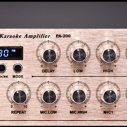 D-Sound Pa-200 Mixer Amplifier