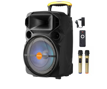 D-Sound Xp-15Pa 15 Portable Rechargeable Speaker