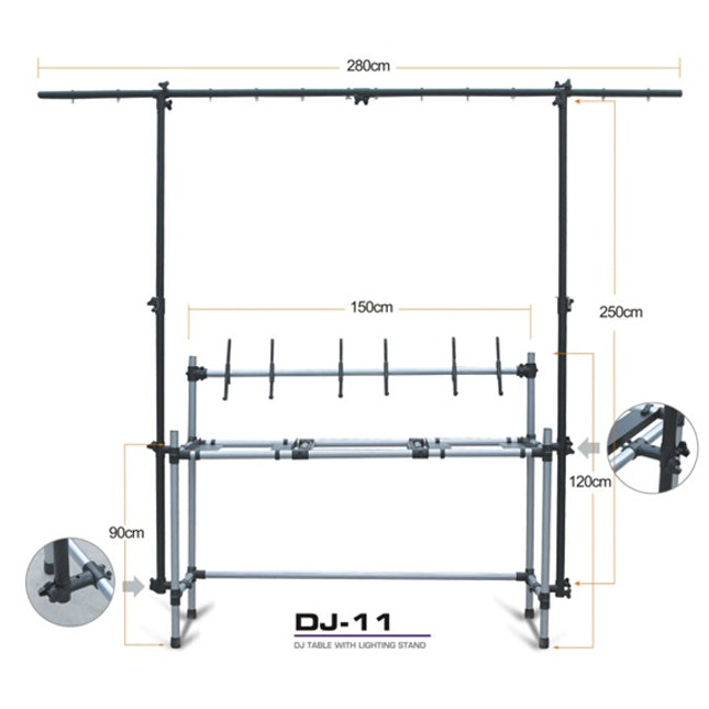 D-Stand DJ-11 Combo Stand