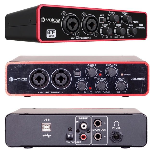 D-Voice Ab22Usb Box Sound Card