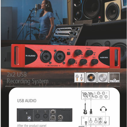 D-Voice Usb Audiobox Sound Card