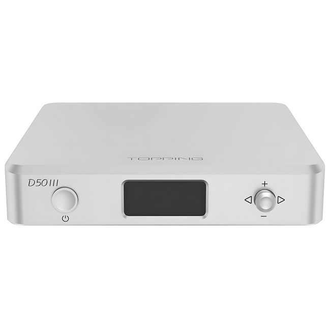 D50 III 2x ES9039Q2M DESKTOP HiFi DAC | Silver