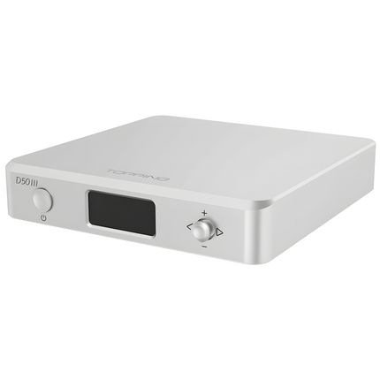 D50 III 2x ES9039Q2M DESKTOP HiFi DAC | Silver