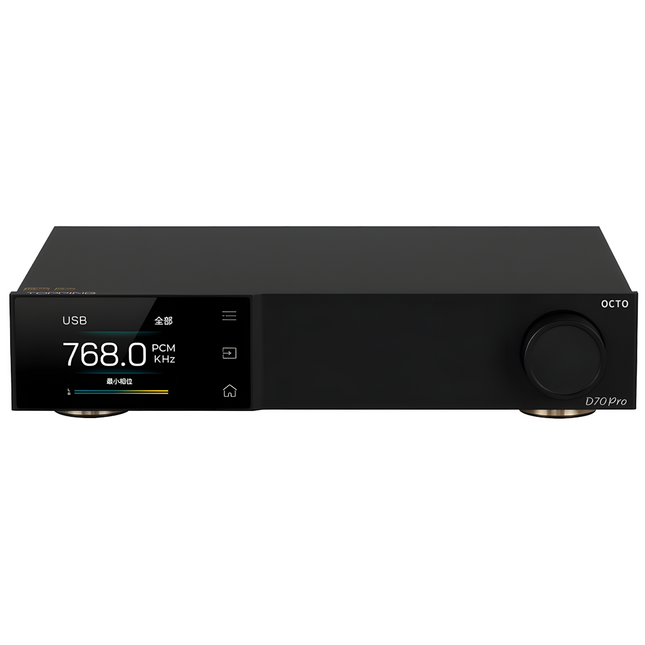D70 PRO OCTO 8x CS43198 HiFi DAC | Black