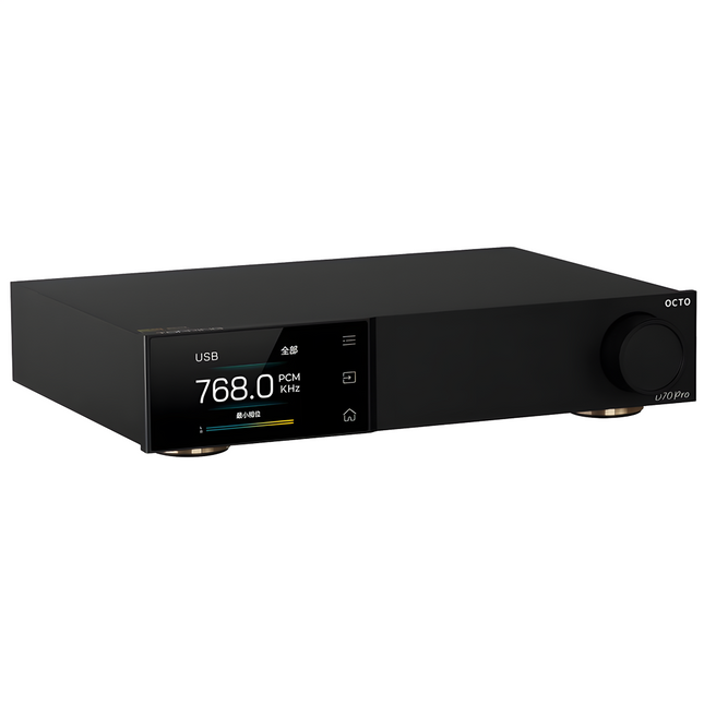 D70 PRO OCTO 8x CS43198 HiFi DAC | Black