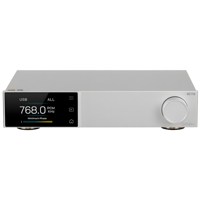 D70 PRO OCTO 8x CS43198 HiFi DAC | Silver