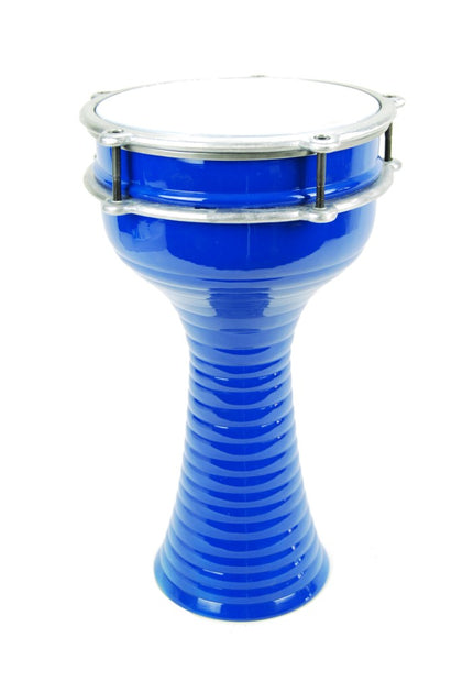 DAB20BL Darbuka Aluminum 20 X 37 Blue