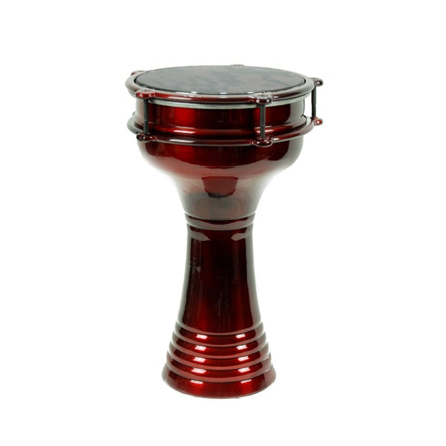 DAB20WR Darbuka Aluminum 20 X 37 Claret Red
