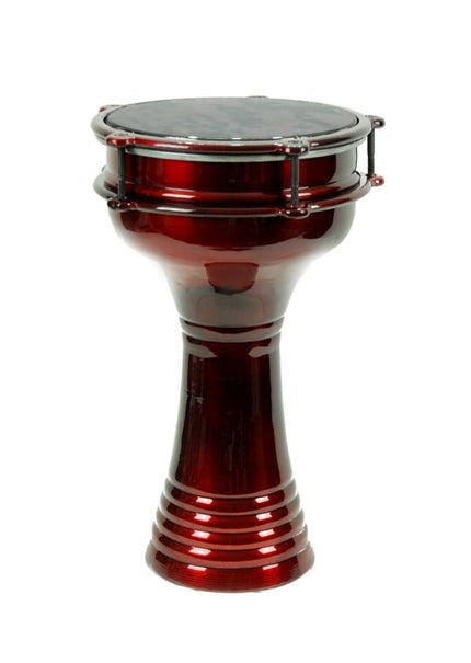 DAB20WR Darbuka Aluminum 20 X 37 Claret Red