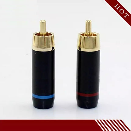 Dc-037 Rca Male 1 Piece