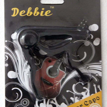 Debbie Acoustic Guitar Capo - Black