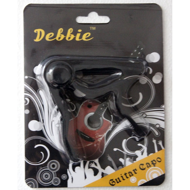 Debbie Acoustic Guitar Capo - Black