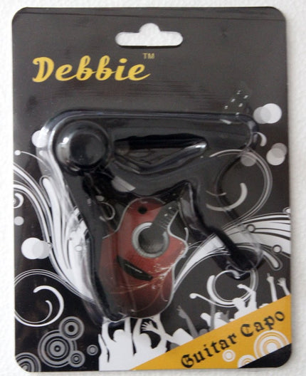 Debbie Acoustic Guitar Capo - Black