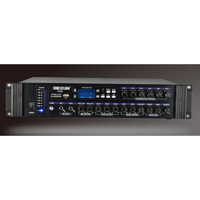 Dexun D-300 250W Mixer Amplifier 6 zone