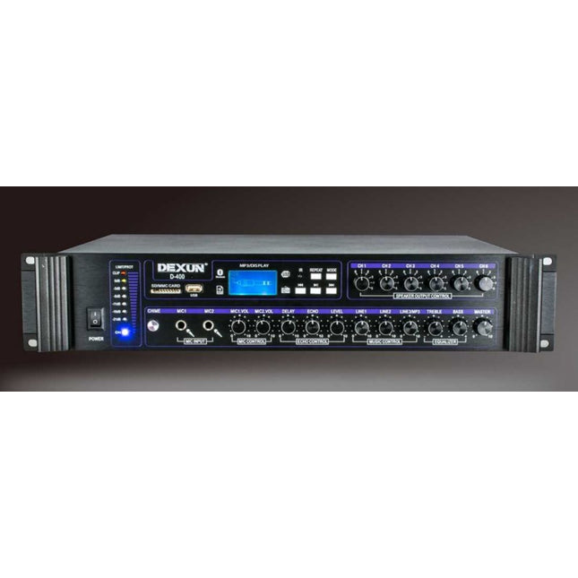 Dexun D-400 500W Mixer Amplifier 6 zones