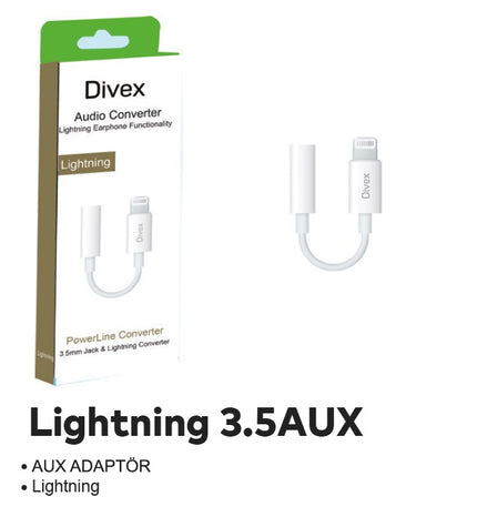 Divex Dc-172 3 5Jack Tolightınıng Dönüştürücü