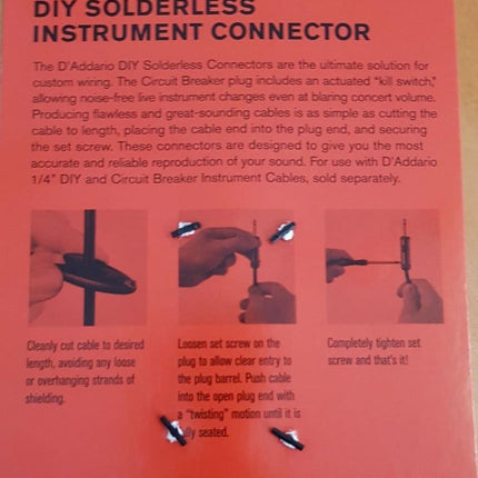 DIY 1/4" PLUG  STR LATCH SWITCH