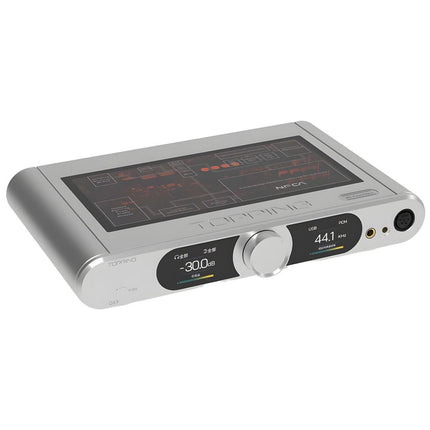 DX9 AK4499EQ Desktop DAC & Headphone Amplifier | Silver