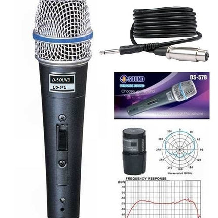 Dynamic Wired Microphone D-Sound Ds-57B