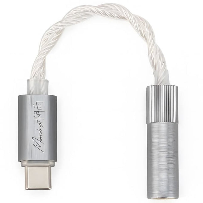 Moondrop 01 0010 ECHO-B Taşınabilir Usb-C DAC/AMP AD / DA Dönüştürücü (4.4mm) | Balanslı Çıkış Mobil Cihazlar İçin Güçlü Amplifikasyon