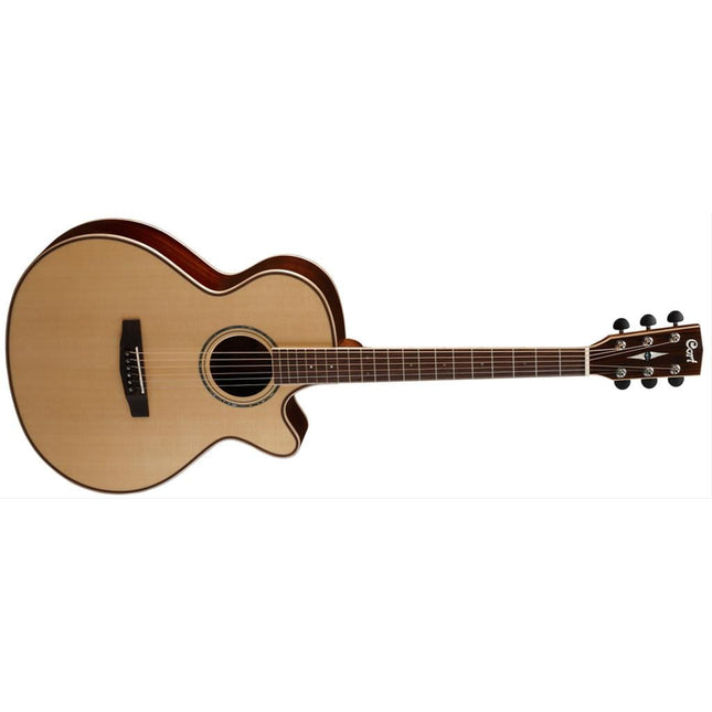 CORT AS-S5 NAT ELEKTRO AKUSTİK GİTAR, ÇANTALI, NATUREL