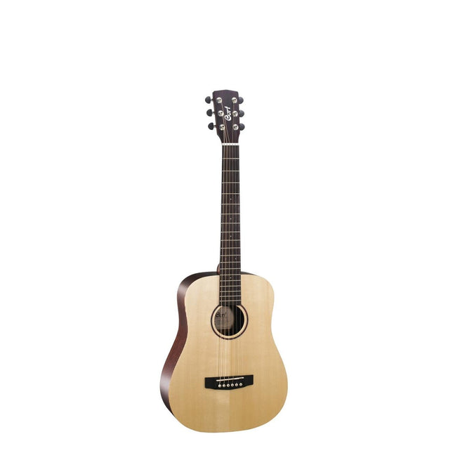 CORT EARTHMINIF-ADIRONDACK OP ELEKTRO AKUSTİK GİTAR, ÇANTALI, OPEN PORE