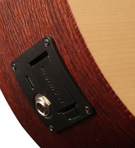 CORT EARTHMINIF-ADIRONDACK OP ELEKTRO AKUSTİK GİTAR, ÇANTALI, OPEN PORE