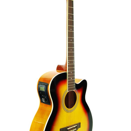 Electric Acoustic Guitar Sunset SGA40EQ4SB