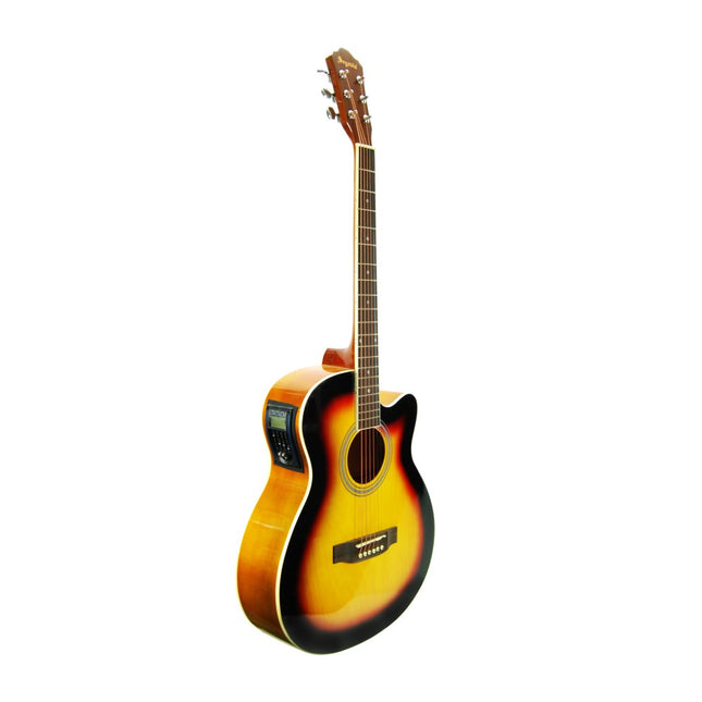 Electric Acoustic Guitar Sunset SGA40EQ4SB