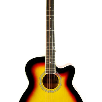 Electric Acoustic Guitar Sunset SGA40EQ4SB