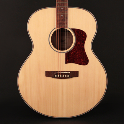 CORT CJ-MEDXNATW ELEKTRO AKUSTİK GİTAR, ÇANTALI, JUMBO CUTAWAY