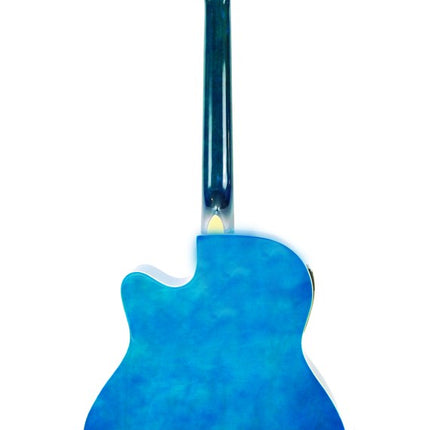 Electric Acoustic Guitar Blue SGA40EQ4BLS