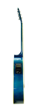 Electric Acoustic Guitar Blue SGA40EQ4BLS