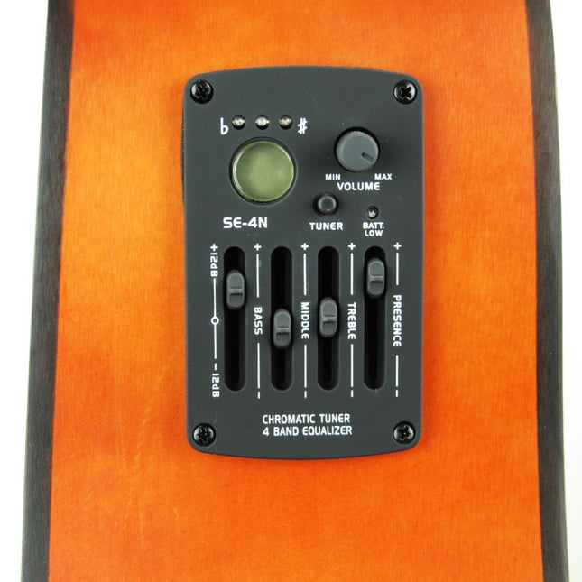 Electric Acoustic Guitar Natural SGA41EQ4N