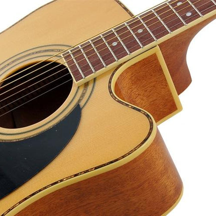 CORT AD880CENAT ELEKTRO AKUSTİK GİTAR, NATUREL, LADİN KAPAK