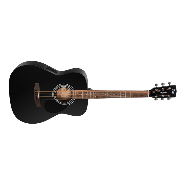 CORT AF510E-BKS ELEKTRO AKUSTİK GİTAR, SİYAH SATİN