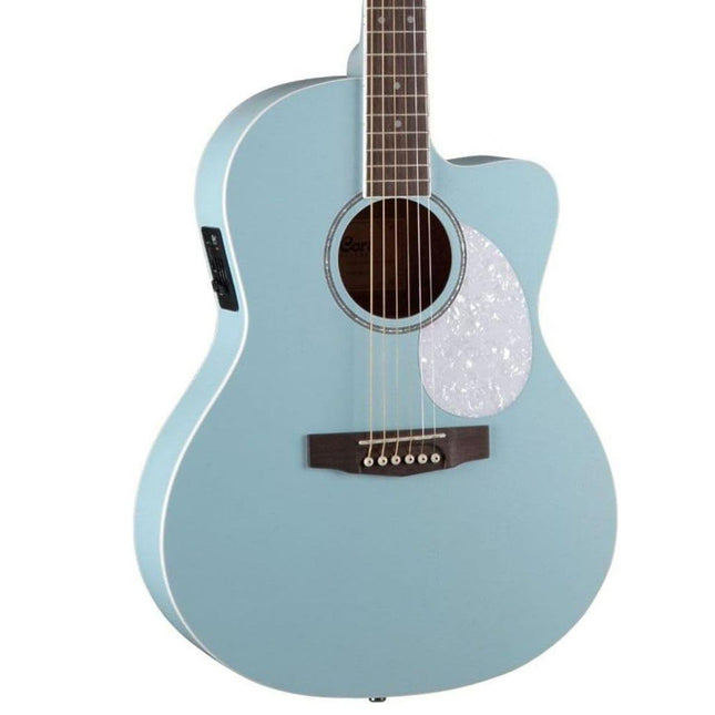 CORT JADE CLASSIC SKOP ELEKTRO AKUSTİK GİTAR, SKY BLUE OPEN PORE