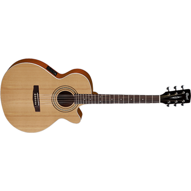 CORT SFX-MEOP ELEKTRO AKUSTİK GİTAR, OPEN PORE, CUTAWAY, İNCE KASA