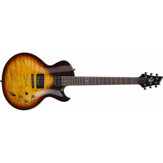 CORT ZCUSTOM1BS ELEKTRO GİTAR, KAHVERENGİ SUNBURST