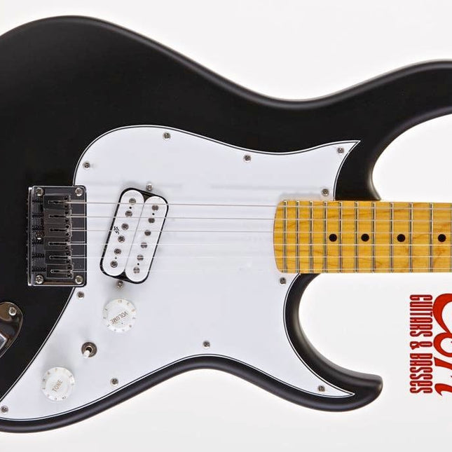 CORT GARAGE1 BKS ELEKTRO GİTAR, SİYAH SATİN, ÇANTALI