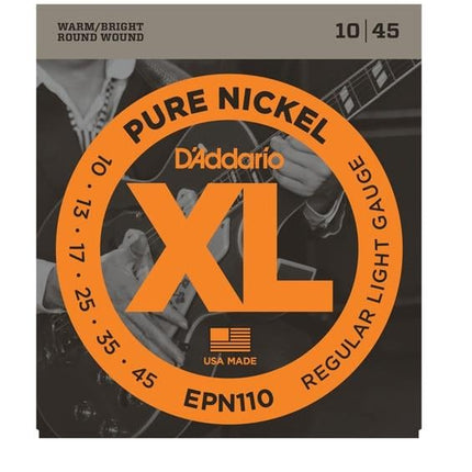 ELEKTRO GİTAR TEL SETİ, XL, 10-45, PURE NICKEL, RE