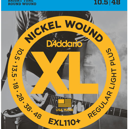 ELEKTRO GİTAR TEL SETİ, XL, 10.5-48, NICKEL WOUND,