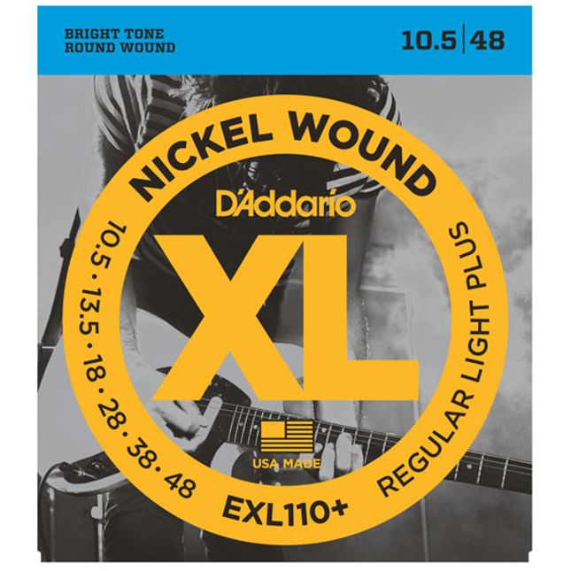 ELEKTRO GİTAR TEL SETİ, XL, 10.5-48, NICKEL WOUND,